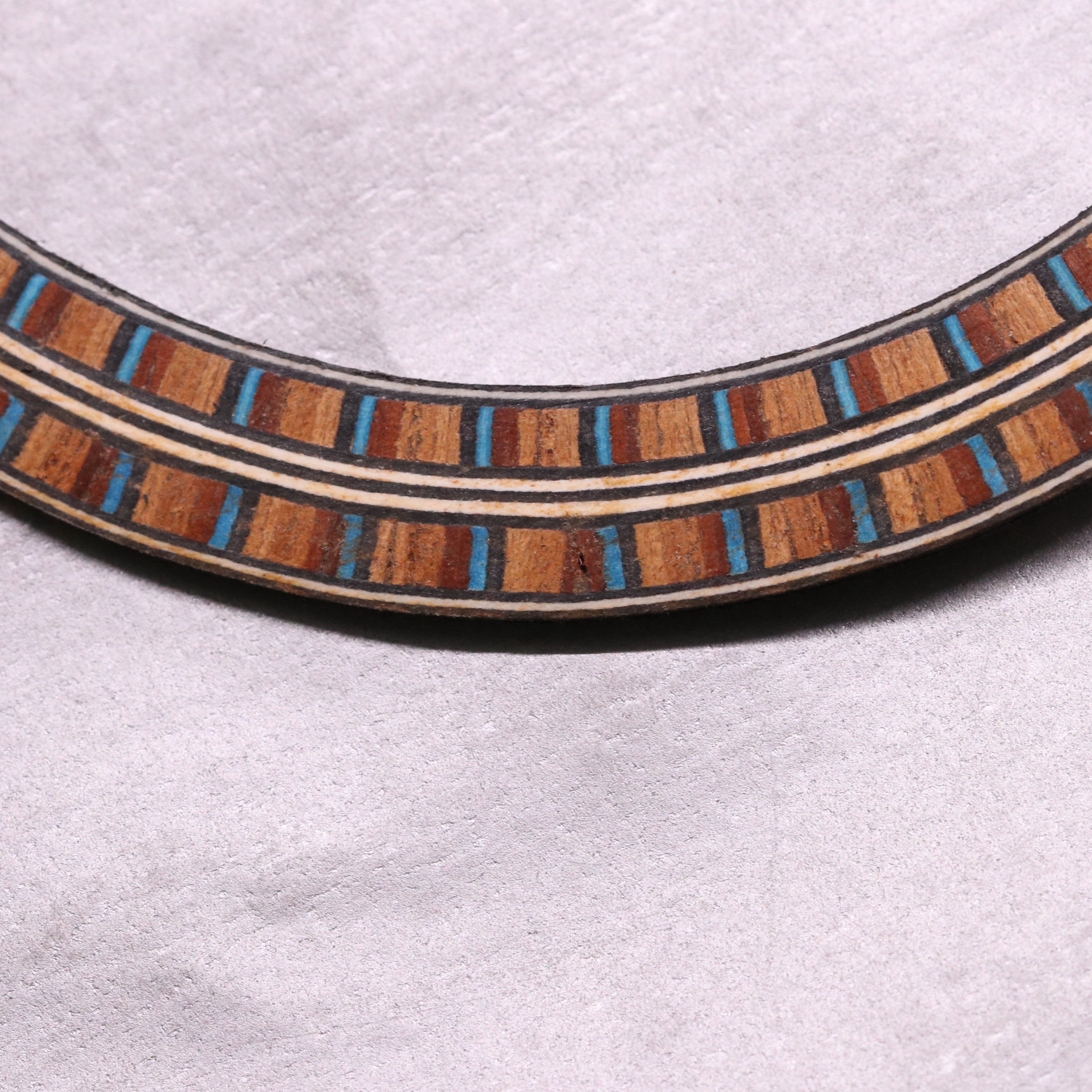 Multi-color ladder pattern rosette x .060" x 3 1/2"OD