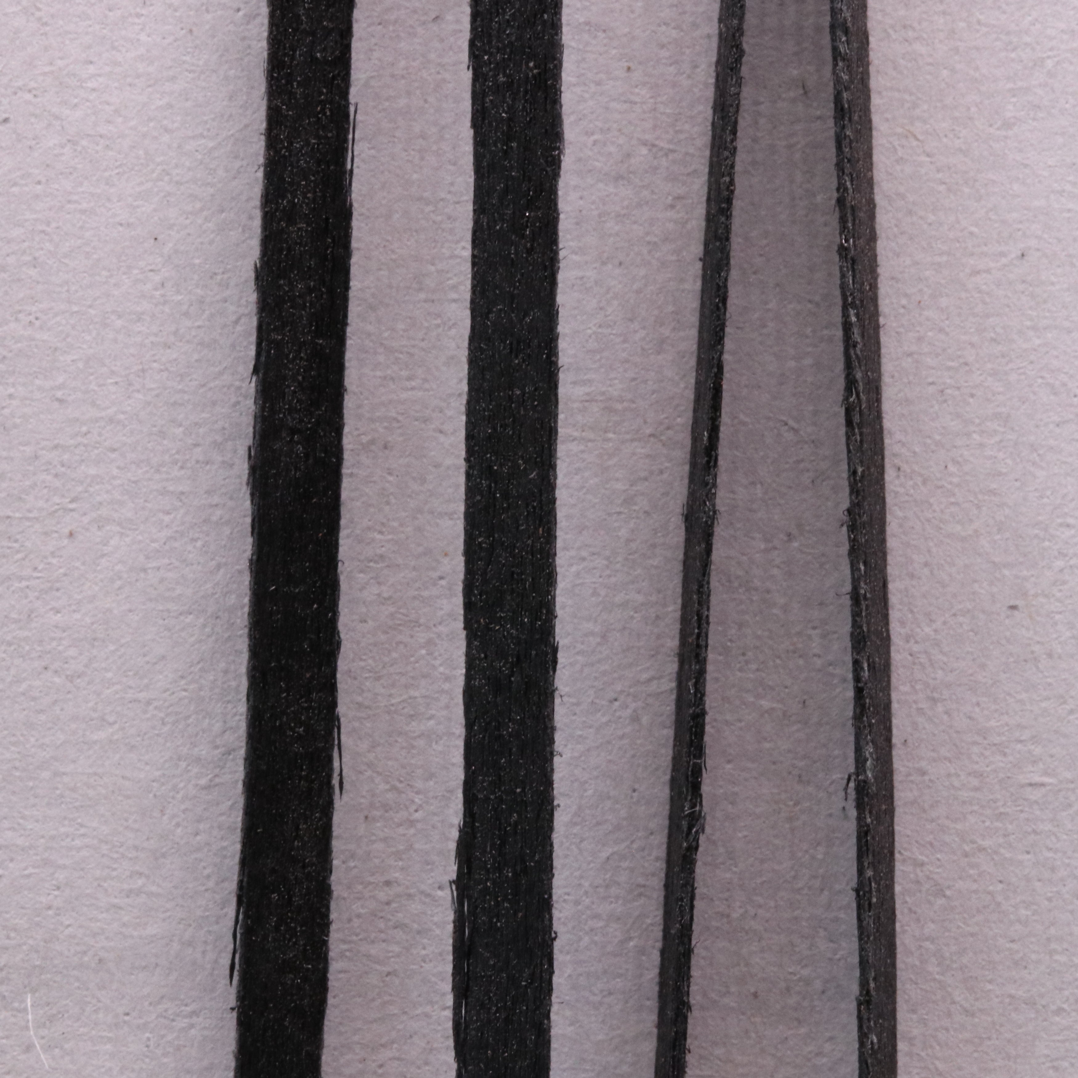 Black Wood Veneer Inlay Strip - .020" x 34.5"