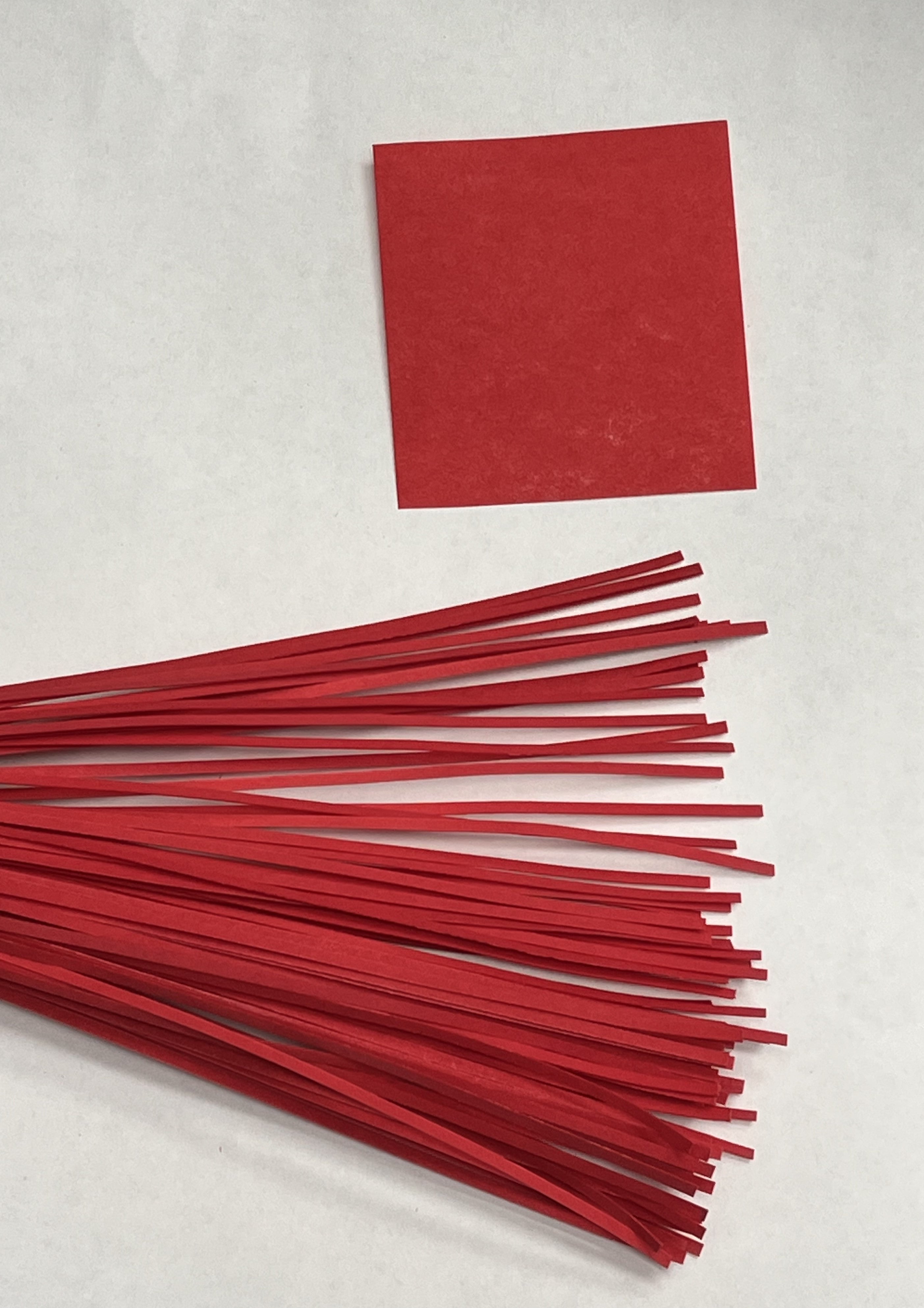 Red Fiber Inlay Strip - .020" x 34.5"